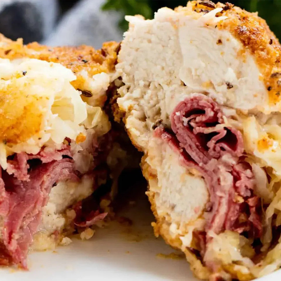 Capon Stuffed With Pastrami - 9 Pieces