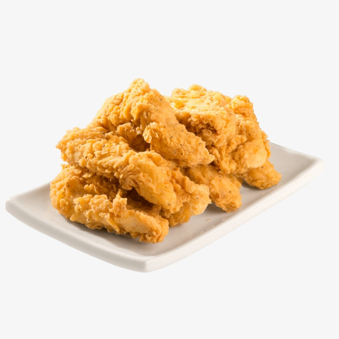 Crispy Chicken Fingers Crumbed