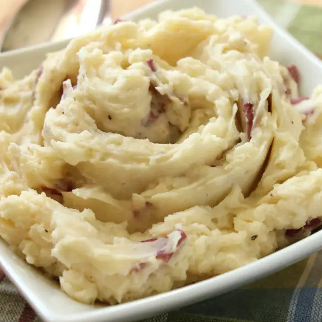 Mashed Potatoes with Pastrami