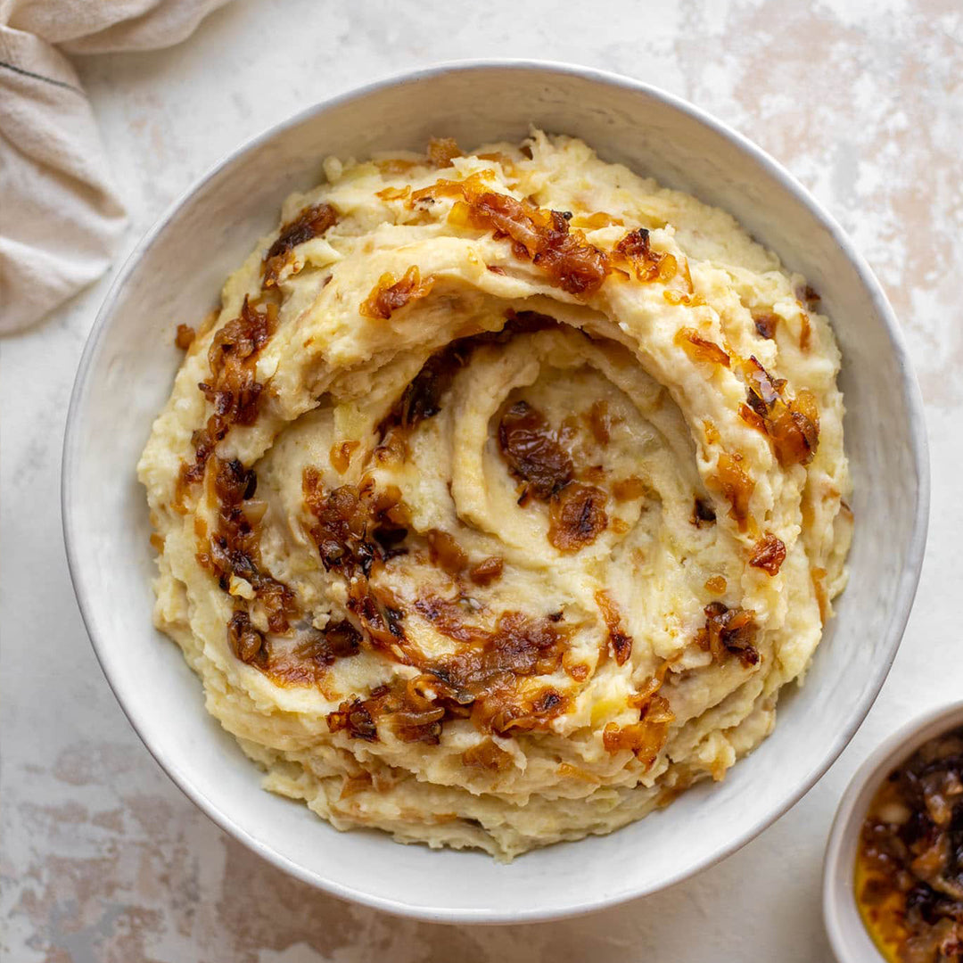 Mashed Potatoes with Onions