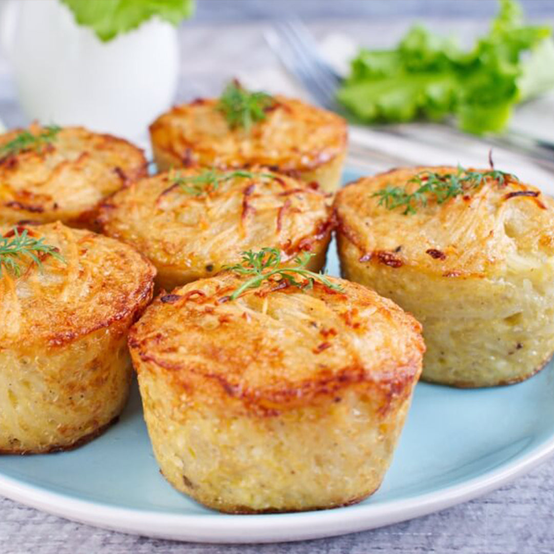 Potato Kugel Muffins