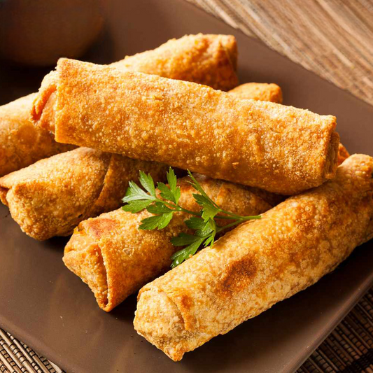 Pulled Brisket Spring Rolls
